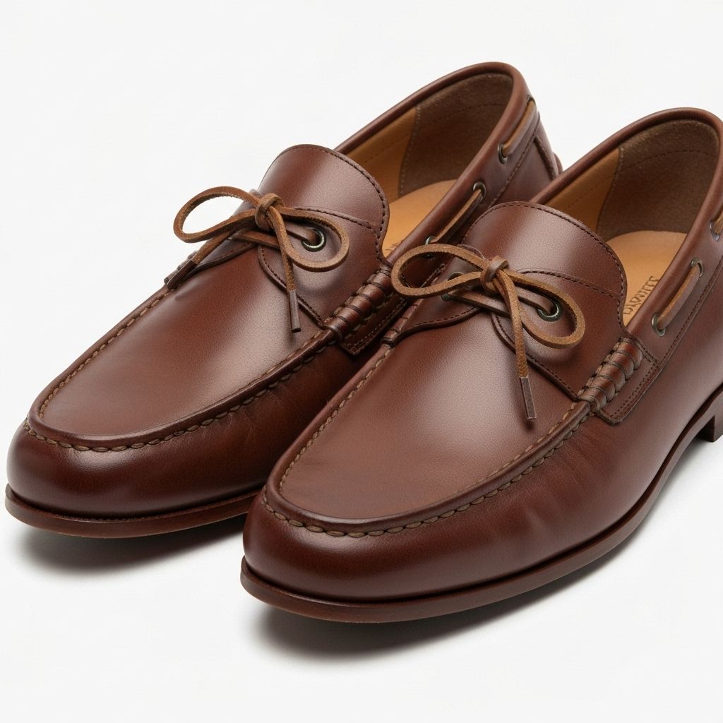 Mocasines de Cuero